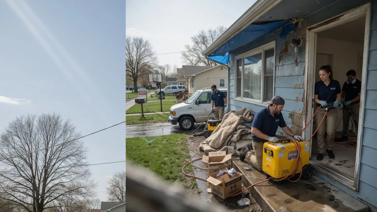 Basement Flood Cleanup in Washburn, MO near me